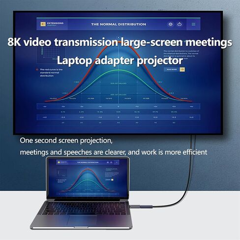 (3 عبوات) محول USB C مغناطيسي 24 دبوس من النوع C، شحن سريع PD3.1، نقل بيانات عالي السرعة 140 وات USB4، 40 جيجابايت/ثانية، مخرج 8K60 هرتز محول مغناطيسي قوي من النوع C لأجهزة USB C. in Kuwait