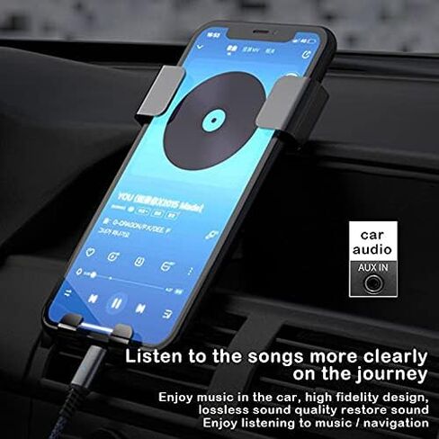 USB-C to 3.5mm Audio Cable [3.28ft, Realtek IC] 32bit/384KHz Aux Cord for Car & Headset, Compatible with iPhone 15 Pro, iPad Pro/Air, Samsung, Android Phones & Tablets in Kuwait