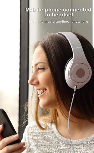 USB-C to 3.5mm Audio Cable [3.28ft, Realtek IC] 32bit/384KHz Aux Cord for Car & Headset, Compatible with iPhone 15 Pro, iPad Pro/Air, Samsung, Android Phones & Tablets in Kuwait