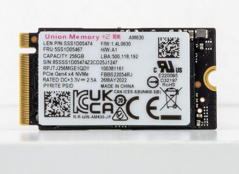 محرك أقراص الحالة الصلبة الداخلي للألعاب Gen4 M.2 2242 PCIe NVMe (SSD) - سلسلة AM630، متوافق مع الكمبيوتر المحمول والكمبيوتر المكتبي (سرعة القراءة: 3100 ميجابايت/ثانية | سرعة الكتابة: 2000 ميجابايت/ثانية) in Kuwait