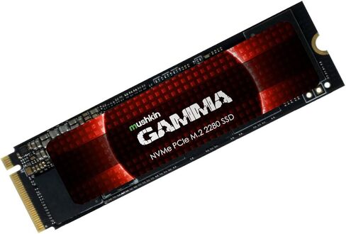 Mushkin Gamma Gen 4.0 - 8 تيرابايت PCIe Gen4 x4 NVMe 1.3 - M.2 (2280) محرك الأقراص الصلبة الداخلي للألعاب PS5 (SSD) - QLC ثلاثي الأبعاد - R/W ما يصل إلى 7,000/5,900 ميجابايت/ثانية - تشفير الأجهزة - (MKNSSDGA8TB-D8) ) in Kuwait