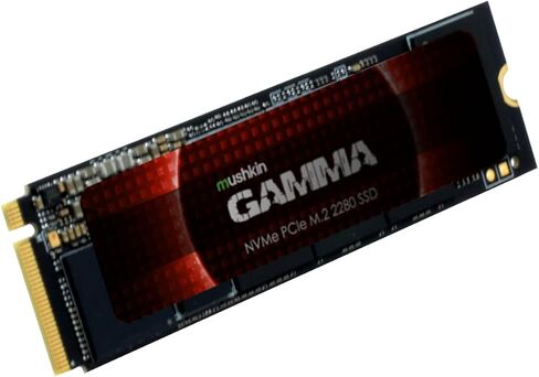 Mushkin Gamma Gen 4.0 - 8 تيرابايت PCIe Gen4 x4 NVMe 1.3 - M.2 (2280) محرك الأقراص الصلبة الداخلي للألعاب PS5 (SSD) - QLC ثلاثي الأبعاد - R/W ما يصل إلى 7,000/5,900 ميجابايت/ثانية - تشفير الأجهزة - (MKNSSDGA8TB-D8) ) in Kuwait
