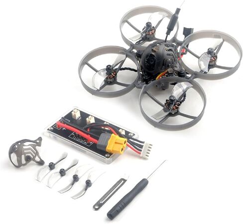 Happymodel Mobula7 1S 75mm Micro FPV Whoop بدون فرش سباق بدون طيار مع كاميرا لتجربة طيران غامرة 5-IN-1 AIO Flight Controller ExpressLRS استقبال (ELRS V3.0) in Kuwait