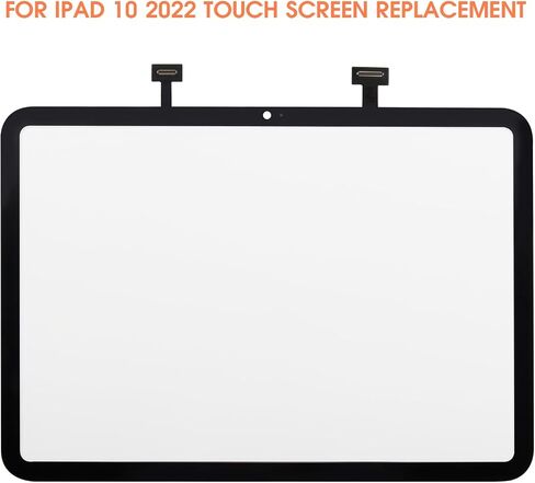 شاشة لمس لجهاز iPad 10 2022 محول رقمي بديل للشاشة A2696 A2757 A2777 شاشة لمس زجاجية لجهاز iPad 10th Gen 10.9 بوصة، مجموعات إصلاح كاملة (ليست شاشة LCD) in Saudi Arabia