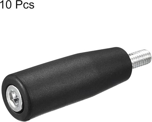مقبض دوار من uxcell، 10 قطع M8x62mm(DxL) مقابض لولبية لعجلة اليد مقبض كرنك لصناعة آلة طحن المخرطة in Kuwait