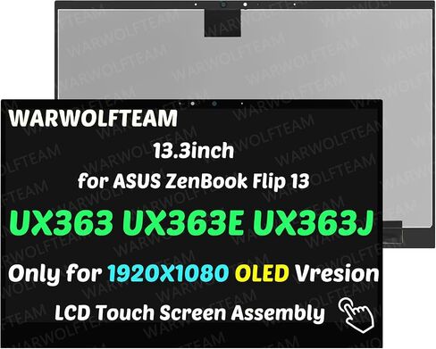 for ASUS ZenBook Flip UX363 LCD Touch Screen Assembly FHD OLED in Saudi Arabia
