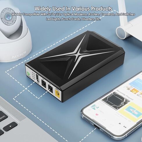 بطارية UPS، إمداد احتياطي لجهاز توجيه كاميرا الأمان بقدرة 10400 مللي أمبير في الساعة طاقة غير منقطعة in Saudi Arabia