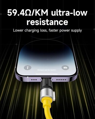 iPhone Charger MFi Certified USB C to Light-ning Cable, Fast Charging iPhone Charger Cord for iPhone 14/13/12 Pro Max XR XS, iPad and More(3.9ft) in Saudi Arabia