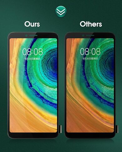 لاستبدال شاشة TCL Ion X لـ TCL Ion X T430W LCD طقم إصلاح محول الأرقام لشاشة TCL T607DL التي تعمل باللمس مع إطار أسود in Saudi Arabia