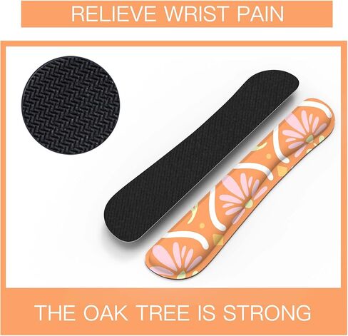 مجموعة مسند المعصم للوحة المفاتيح ولوحة الماوس ومجموعة كوستر من UBOTIE - ارفع محطة العمل الخاصة بك بلمسة نهائية مضيئة وإسفنج الذاكرة والمطاط الطبيعي (ب) in Kuwait