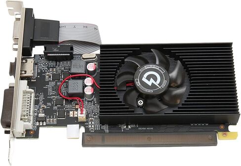 بطاقة رسومات Yunseity GT710، بطاقات رسومات ألعاب الكمبيوتر 4 جيجابايت 64 بت GDDR3 مع مروحة تبريد، ساعة وحدة معالجة الرسومات 954/1334 ميجاهرتز، دعم VGA DVI، بطاقة رسومات فيديو PCI Express 2.0 in Kuwait