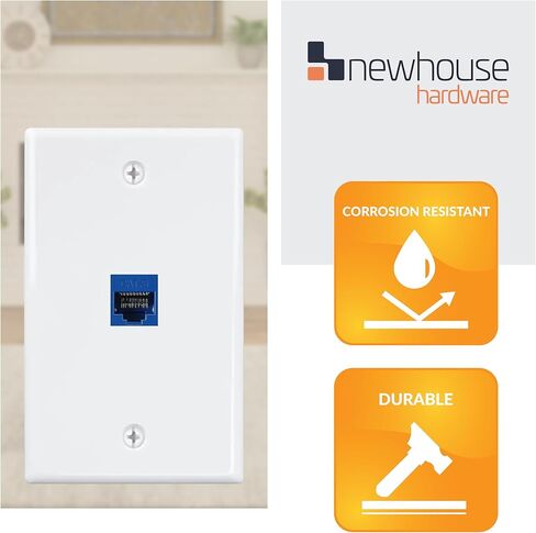 لوحة حائط إيثرنت من نيوهاوس، أبيض، 5 عبوات in Kuwait