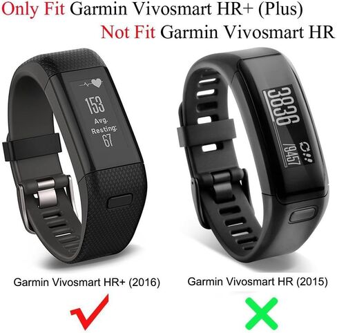 حزام لـ Garmin vivosmart HR+، سوار معصم بديل من السيليكون لـ Garmin vivosmart HR+ (بدون متتبع) in Saudi Arabia