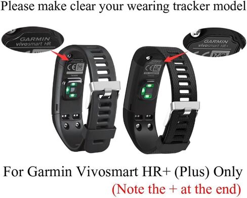 حزام لـ Garmin vivosmart HR+، سوار معصم بديل من السيليكون لـ Garmin vivosmart HR+ (بدون متتبع) in Saudi Arabia