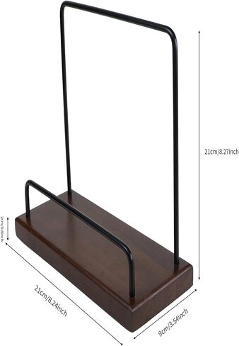 Vintage desktop vinyl record rack, solid acacia wood vinyl record display rack, display your singles and LPs in this desktop vinyl record rack, a gift for a friend! in Saudi Arabia