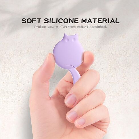 4 عبوات من حامل بطاقات الهواء المتوافقة مع AirTag، حافظة بطاقات هوائية واقية من السيليكون مضادة للماء ومضادة للصدمات مع سلسلة مفاتيح، مقاومة للخدش لتتبع الحيوانات الأليفة، والأطفال، والحقائب، والمفاتيح، والأمتعة، وردي in Kuwait
