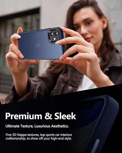 [5 in 1 for iPhone 11 Case, [Anti-Yellowing] [Military-Grade Protection] [with 2 Screen Protector and 2 Camera Protector] Full-Body Protective Phone Case. (Brass Color)… in Saudi Arabia