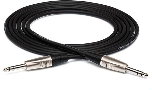 Hosa HPR-005X2 Dual REAN 1/4" TS to RCA Pro Stereo Interconnect Cable, 5 Feet in Saudi Arabia
