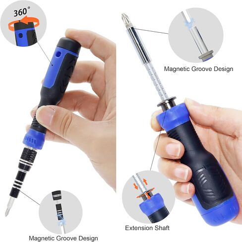 142 in 1 Precision Computer Screwdriver Kit, Electronics Screwdriver with 120 Bits Magnetic Repair Tool Kit, Mini Screwdriver Set for iPhone, MacBook, Laptop, PC,Tablet, PS4, Watch, Glasses in Saudi Arabia