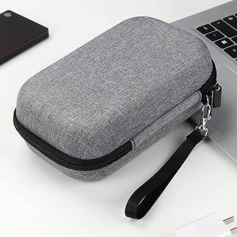 Hard Electronics Accessories Case,Waterproof Shockproof Carrying Case Hard Protective EVA Case, Electronic Organizer Cable Bag for Phone, USB, Card, Earphone, Cable, Power Bank Charger Accessories Bag in Kuwait