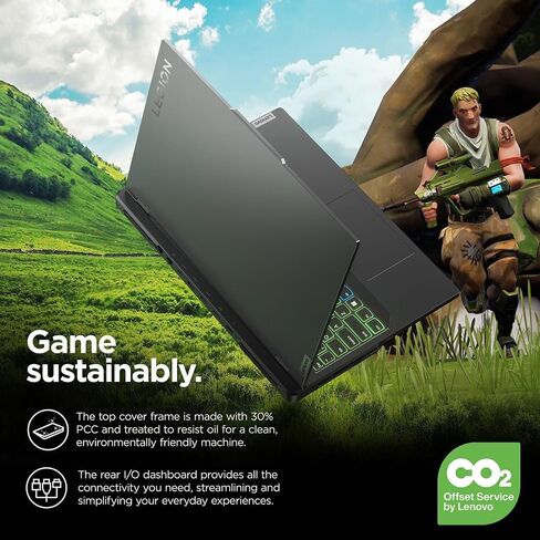 كمبيوتر محمول للألعاب Lenovo Legion Pro 5i، شاشة 16 بوصة WQXGA 2K 240 هرتز، Intel 24-Core i9-13900HX حتى 5.40 جيجا هرتز، NVIDIA GeForce RTX 4070، ذاكرة وصول عشوائي DDR5 سعة 64 جيجابايت، 2 تيرابايت SSD، لوحة مفاتيح بإضاءة خلفية RGB، Wi-Fi 6، Windows 11 Pro in Saudi Arabia