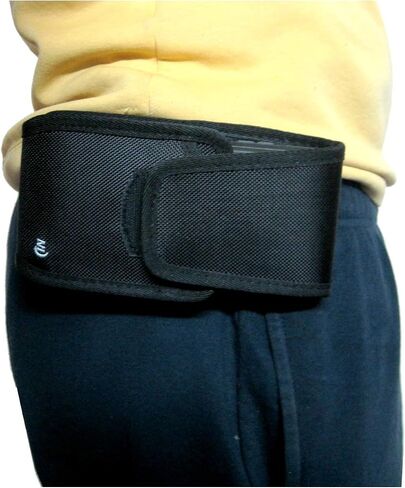 Nite Ize Nylon Cargo Cell Phone Pouch for Otterbox (Commuter/Defender) Samsung Galaxy S24 S23 S22 S21 S20 Ultra/ S20 + Plus, Heavy Duty, Rugged Big Holster, Belt Clip Holder with Case On Smartphone in Saudi Arabia