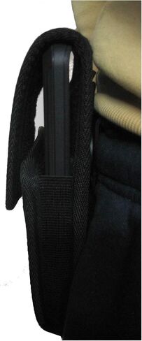 Nite Ize Nylon Cargo Cell Phone Pouch for Otterbox (Commuter/Defender) Samsung Galaxy S24 S23 S22 S21 S20 Ultra/ S20 + Plus, Heavy Duty, Rugged Big Holster, Belt Clip Holder with Case On Smartphone in Saudi Arabia