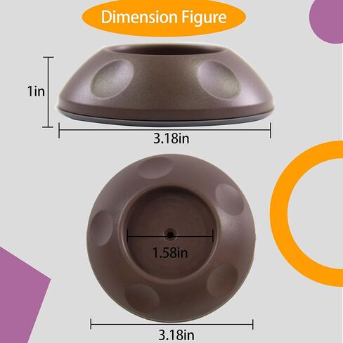 Smallest Wall Protector Protects Walls and Doors from Pet Doors and Dog Door Shafts - Pressure Mounted Fence for Stairs 4-Pack(White) in Saudi Arabia