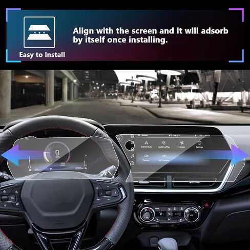 SXCY for 2024 2025 Chevy Trax Screen Protector 11 Inch for 2024 2025 Chevrolet Trax Accessories 2025 Trax Navigation Display Touch Screen Protector in Saudi Arabia