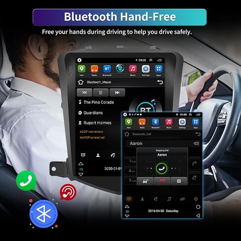 راديو ستيريو للسيارة 10.4 بوصة 5GWIFI 4GB+32GB لسيارة شيفروليه تشيفي كروز 2009-2015 2016 المحدودة Android 13 وحدة رأس ترقية T-Style مع Carplay/Android Auto مع بلوتوث GPS FM/RDS 48EQ SWC in Kuwait