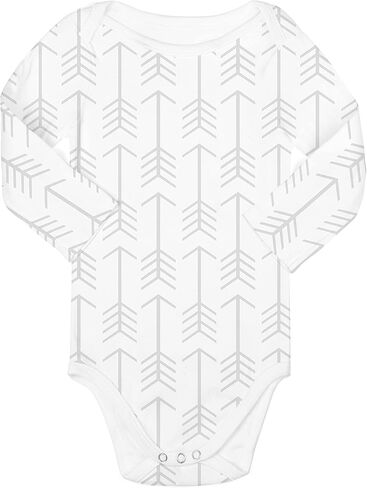 Long Sleeve Cotton Baby Bodysuits One Piece For Boys Girls 12 Pack 0-24 Month in Kuwait