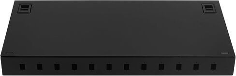 Xunsomten-6 Port Rack Mount Enclosure Fiber Optic Box يناسب خزانة الرفوف، LGX Patch Panel Box in Kuwait
