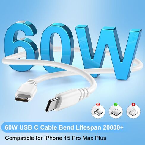 شاحن سامسونج 25 واط، كتلة شحن فائقة السرعة لهاتف Galaxy A35 5G/A14 5G/A54/S24 Ultra Plus، محول شاحن جداري مزدوج المنفذ PD صندوق مكعب مع كابل USB C إلى USB C بطول 6 أقدام لـ Google Pixel 8Pro/8a/8/7/6 in Kuwait