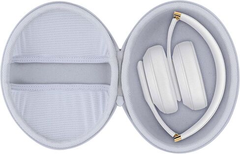 Hard Carry Case Compatible with Beats Studio Pro Studio 3 Solo 4 Solo 3 Solo 2 Wireless Noise Cancelling Over-Ear Headphones (Black Case) in Saudi Arabia