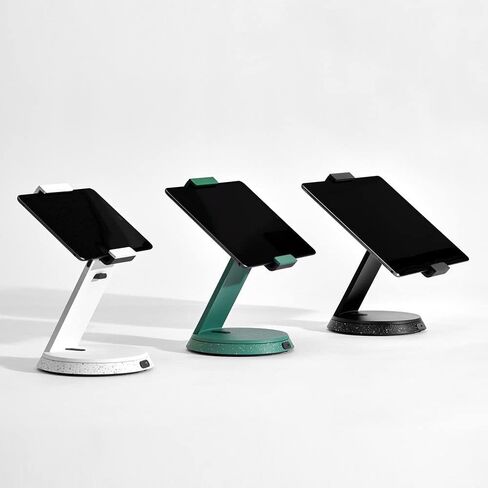 Eddy - Tablet Stand, adjustable Tablet Holder : Desktop and Counter Stand Dock Compatible with iPads, Samsung Galaxy and Windows tablets (Dark) in Saudi Arabia