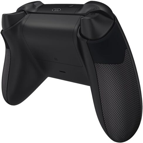 مقابض مطاطية ذات أداء عالي من الكروم الذهبي، لوحات خلفية بديلة لوحدة تحكم Xbox Series X/S، مقابض سياج جانبية ذات نسيج ماسي غير قابلة للانزلاق لجهاز Xbox Core - وحدة تحكم بدون in Saudi Arabia