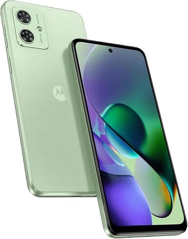 موتورولا موتو G54 5G ثنائي الشريحة | 8 + 256 جيجابايت روم | GSM مقفلة الهاتف الذكي | شاشة IPS LCD مقاس 6.5 بوصة 120 هرتز | Android 13 | كاميرا بدقة 50 ميجابكسل | بطارية Li-Po 6000 مللي أمبير في الساعة | الطراز العالمي - (أخضر نعناعي) in Saudi Arabia