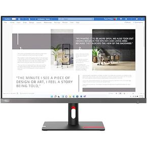 Lenovo ThinkVision S27i-30 27 Full HD LED Monitor - 16:9 - Storm Gray