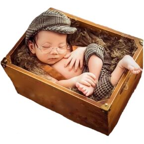 Newborn Baby Boy Suspender Pants Photo Outfits Gentleman Photography Outfit Girl