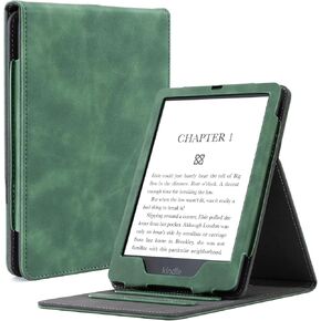 CoBak Case for 6.8" Kindle Paperwhite - New PU Leather Cover with Stand, Mutil-Angles, Auto Sleep-Wake for Kindle Paperwhite 11th Generation 6.8'' and Signature Edition 2021 Released, Swcl