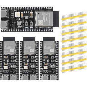 4pcs ESP32-S3-DevKitC-1-N8R2 ESP32-S3 Type-C Development Board Wi-Fi + Bluetooth MCU Module Integrates Complete Wi-Fi and BLE Functions ESP32-S3-WROOM Module