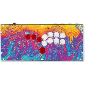 Gaming Skin Compatible with Hit Box (PS4/PC) - Bullet Holes - Premium 3M Vinyl Protective Wrap Decal Cover - Easy to Apply | Crafted in The USA by MightySkins