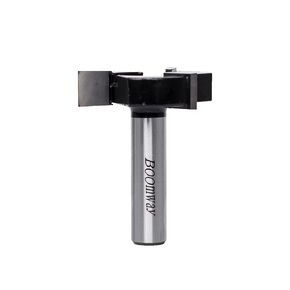 Spoilboard Surfacing Router Bits, 1/2" Shank, 2" Cutting Diameter, Four Wings Carbide, Slab Flattening Router Bit, Wood Planing, Woodworking Tool