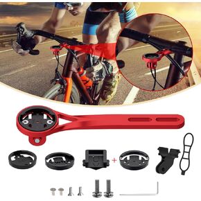 Out Front Cycling Computer Mount- Bike Computer Mount Compatible with Garmin,Wahoo,Bryton,Cateyer,Gopro Interface Sports Action Camera and Bike Light Mount for Cycling Lover