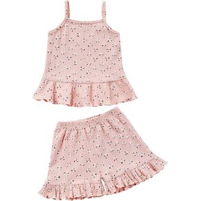 Toddler Outfits For Girls Baby Girls Summer Clothes Sleeveless Floral Tops Shorts Infant Girls' Clothing Set