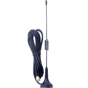 GSM Antenna 900-1800MHz Dual Band Mobile Signal Booster Outdoor Suction Cup Antennas 3M Meters SMA Connector Male for Car Truck Boat