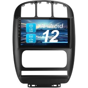 2GB+64GB Car Radio Stereo for Dodge Caravan Chrysler Town&Country 2001-2007 Android 13 CarPlay Android Auto Bluetooth DSP with GPS Navigation