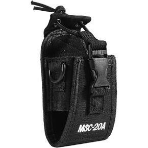 Radio Pouch, Universal Molle Radio Holder Radio Strap Multi Function Walkie Talkie Holder Radio Case Walkie Talkie Pouch Case for Duty Belt Tactical Hunting Intercom Bag