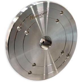 6" Steel Faceplate For Wood Lathe, 1" x 8 TPI