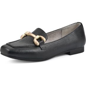 CLIFFS BY WHITE MOUNTAIN Women's Bestow Moc-Toe Loafer Flat